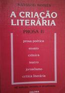 A criao literria / prosa II-massaud moiss